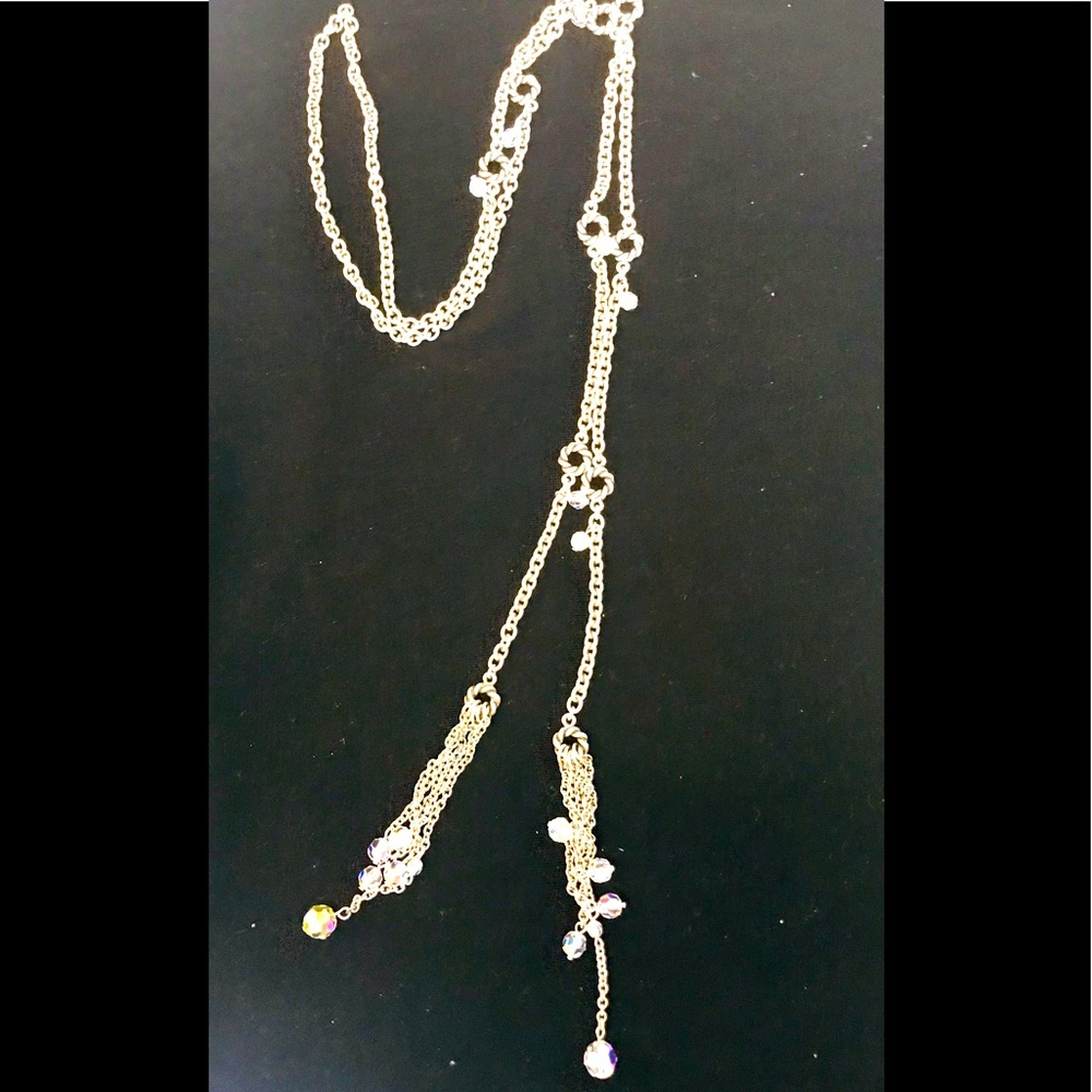 Beautiful Touchstone crystal necklace by Swarovski.